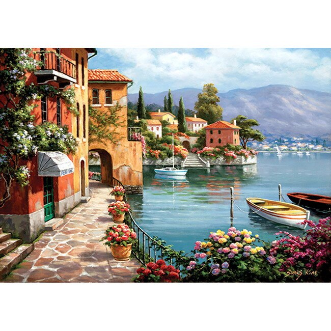 Puzzle Anatolian - Villa de Lago, 1500 piese (4524)