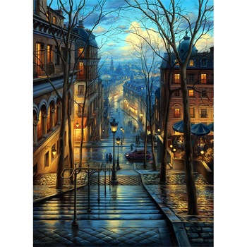 Puzzle Anatolian - Montmarte Spring, 1000 piese (3192) Puzzle Anatolian - Montmarte Spring, 1000 piese (3192)