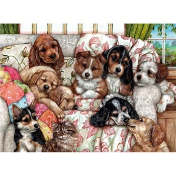 Puzzle Anatolian - Puppies, 1000 piese (3162) Puzzle Anatolian - Puppies, 1000 piese (3162)