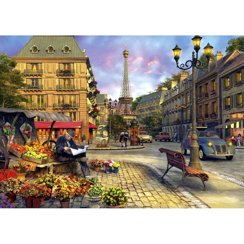 Puzzle Anatolian - Paris Street Life, 1500 piese (4542)