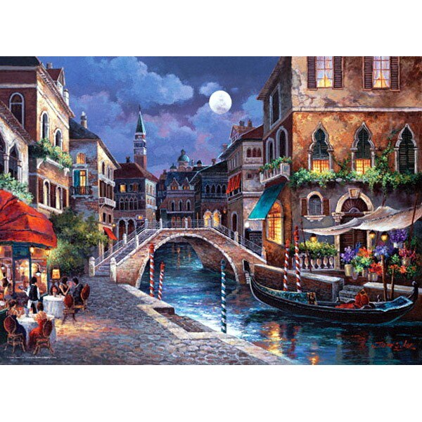 Puzzle Anatolian - Street of Venedik II, 1000 piese (3087)