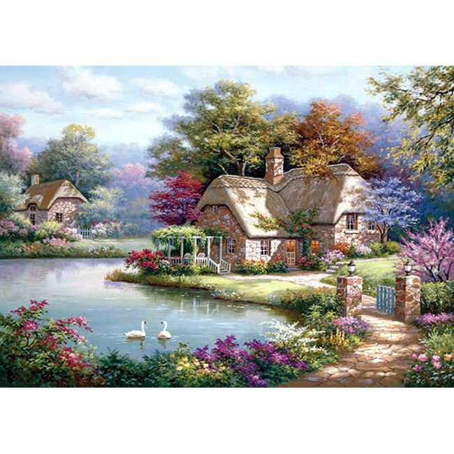 Puzzle Anatolian - The Swan Cottage, 1500 piese (4529)