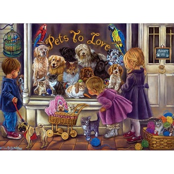 Puzzle Anatolian - Pets to Love, 1000 piese (3186) Puzzle Anatolian - Pets to Love, 1000 piese (3186)