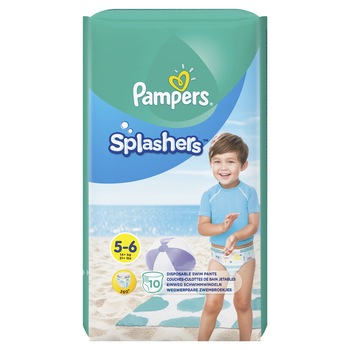 Scutece chilotel pentru apa Pampers Splash 5 Junior, 14 + kg, 10 buc Scutece chilotel pentru apa Pampers Splash 5 Junior, 14 + kg, 10 buc