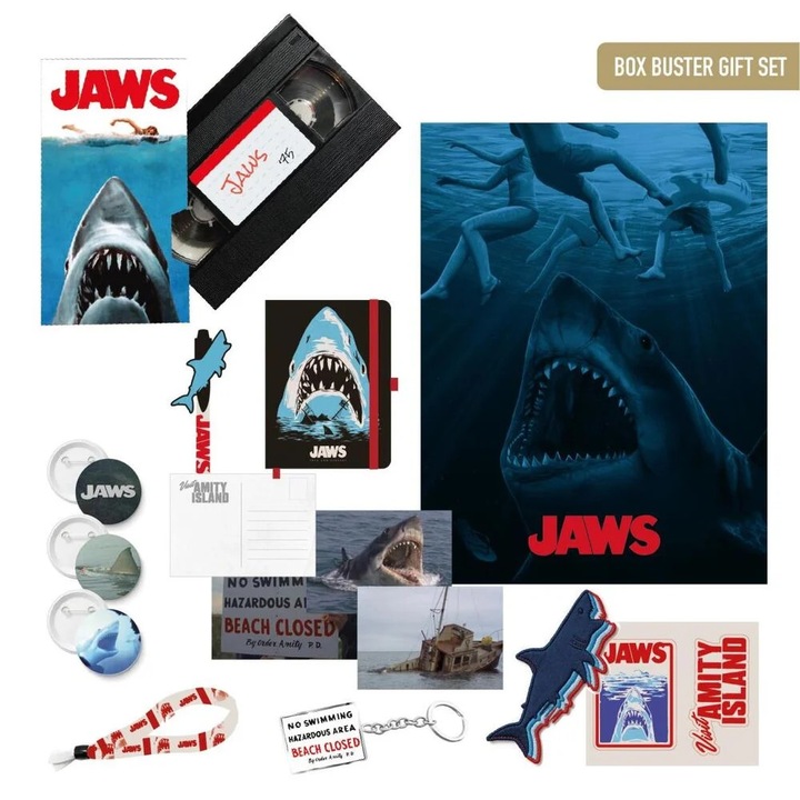 Комплект фигурки Cerdá Jaws, 13.2x21.2x4см, многосъставен