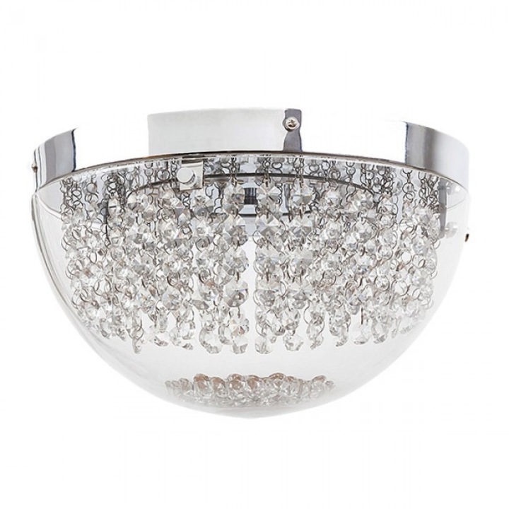 Плафониера Rabalux, Nissa, кристална, лед