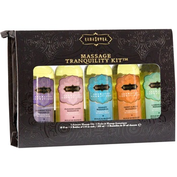 Set cadou “ Massage Tranquility Kit”, 5 uleiuri de delicate, perfecte pentru masaj x 50ml Set cadou “ Massage Tranquility Kit”, 5 uleiuri de delicate, perfecte pentru masaj x 50ml