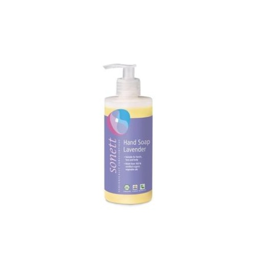 Sapun lichid si gel de dus ecologic cu lavanda 300ml SONETT
