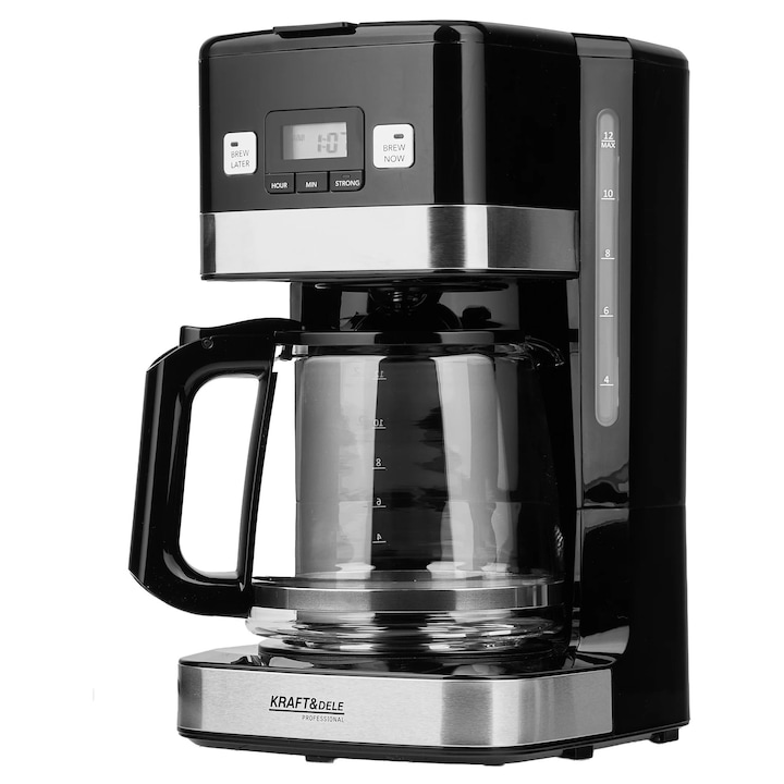 Aparat de cafea cu filtru, 1800 ml, Kraft&Dele KD4286
