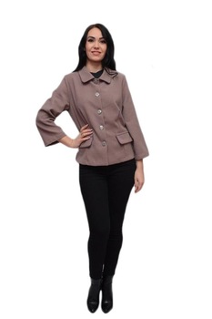 Sacou casual, scurt in talie, D&J Exclusive, Maro Sacou casual, scurt in talie, D&J Exclusive, Maro