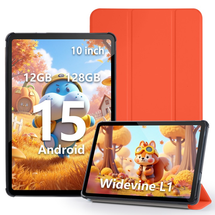 Lenovo Idea Tab TB336FU, Procesor MediaTek Dimensity 6300, Ecran IPS 2.5K 11", 8GB RAM, 128GB Flash, 8MP, Wi-Fi, Bluetooth, Android + Lenovo® Tab Pen Albastru
