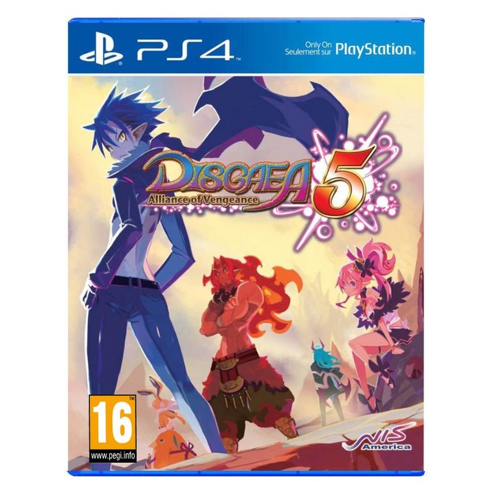 Игра Nis America Disgaea 5, Alliance of Vengeance, За PS4