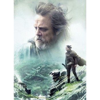 Fototapet copii Star Wars Komar 4-438 Albastru/Gri 184 X 254cm ( LxI ) Fototapet copii Star Wars Komar 4-438 Albastru/Gri 184 X 254cm ( LxI )