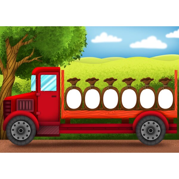 Plansa psihoeducationala Camionul cu abilitati