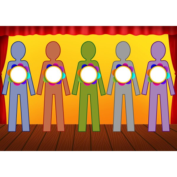 Plansa psihoeducationala Ce admir la ceilalti