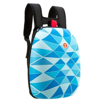 Rucsac ZIP..IT Shell - triunghiuri albastre - 7290106145900 Rucsac ZIP..IT Shell - triunghiuri albastre - 7290106145900