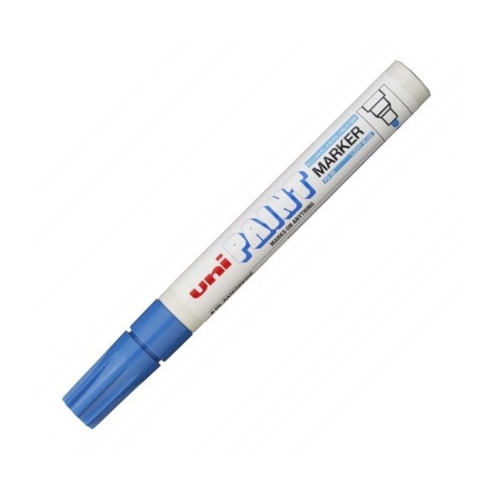 Marker cu Vopsea ALBASTRA Uni-Ball PX-20 2,2-2,8 mm