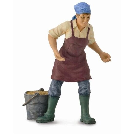 Figurina Femeie Fermier, Collecta Multicolor
