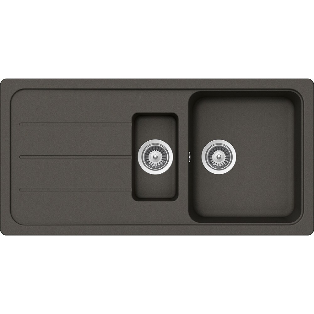 Chiuveta granit Schock Formhaus D-150L Asphalt Cristalite 1000 x 500 mm