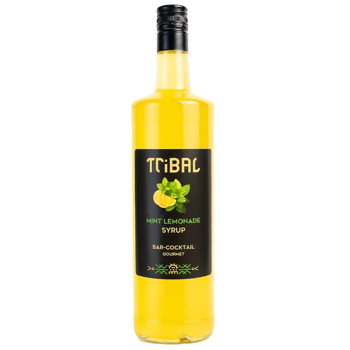 Tribal Сироп Лимонада С Мента, 1000Ml., Стъкло