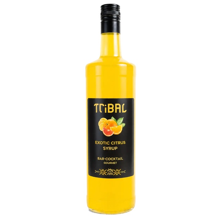 Tribal Сироп Екзотични Цитрусови Плодове, 1000Ml., Стъкло