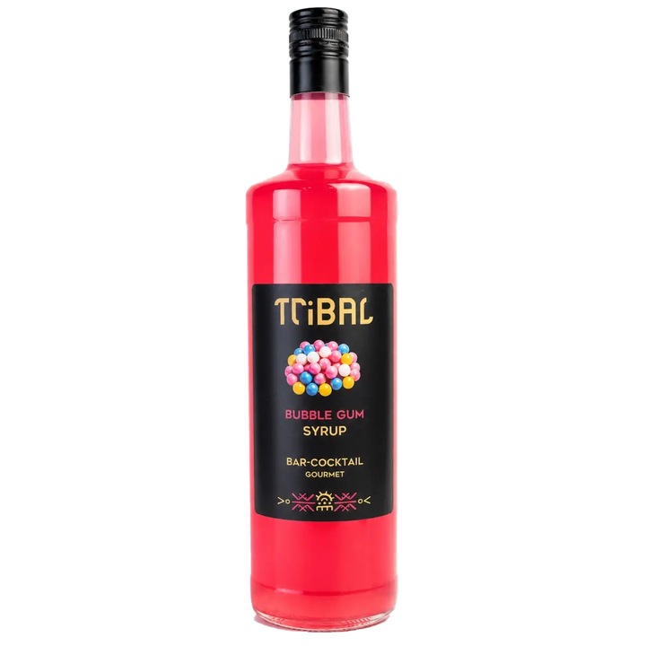 Tribal Сироп Bubble Gum, 1000Ml., Стъкло