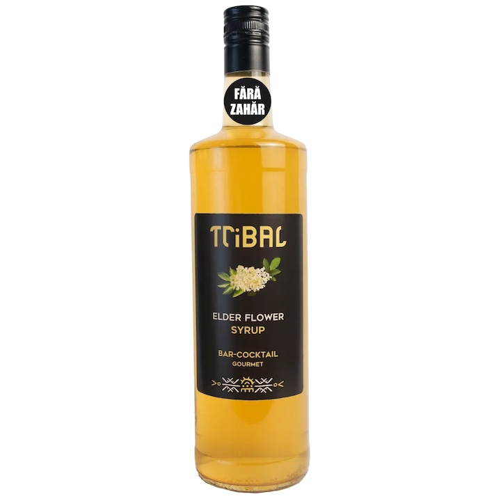 Tribal Сироп Бъзов Цвят Без Захар, 350Ml., Стъкло