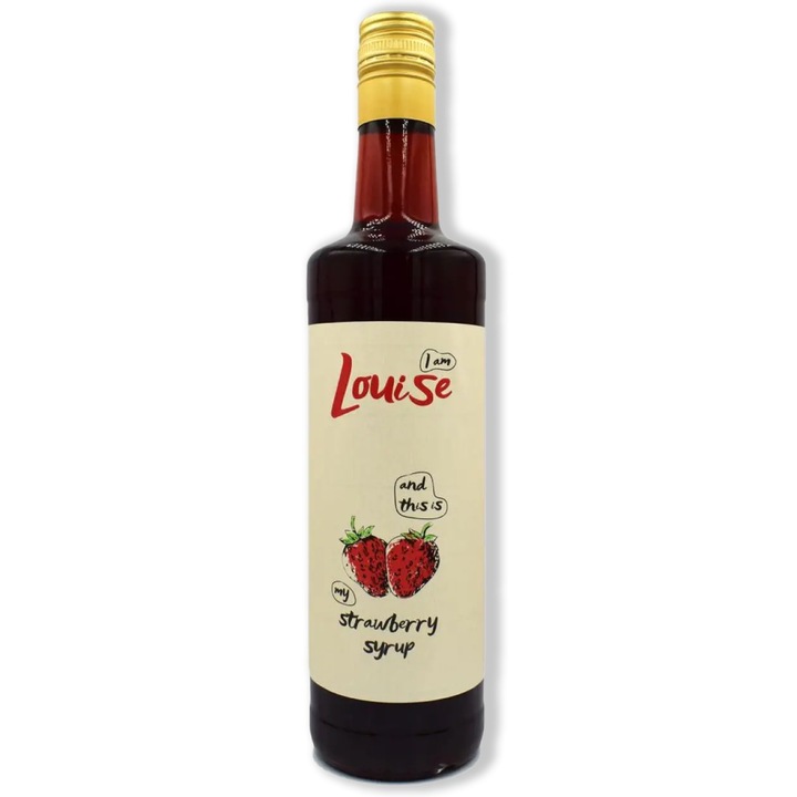 Louise Natural Syrup Strawberry, 700Ml., Стъкло