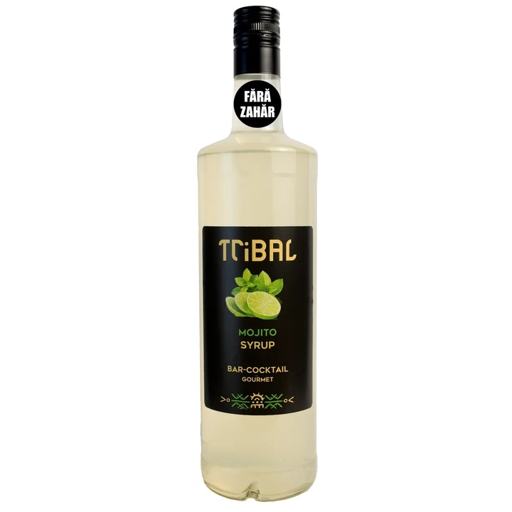 Tribal Сироп Мохито Без Захар, 350Ml., Стъкло