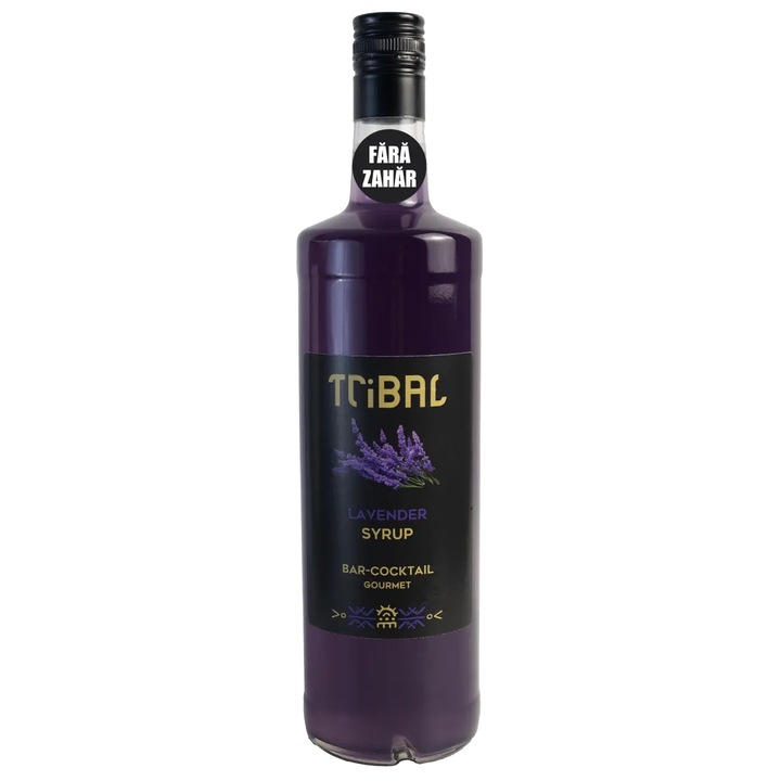 Tribal Сироп Лавандула Без Захар, 350Ml., Стъкло