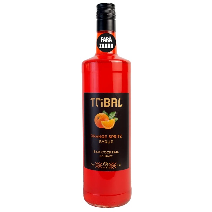 Tribal Сироп Orange Spritz Без Захар, 350Ml., Стъкло