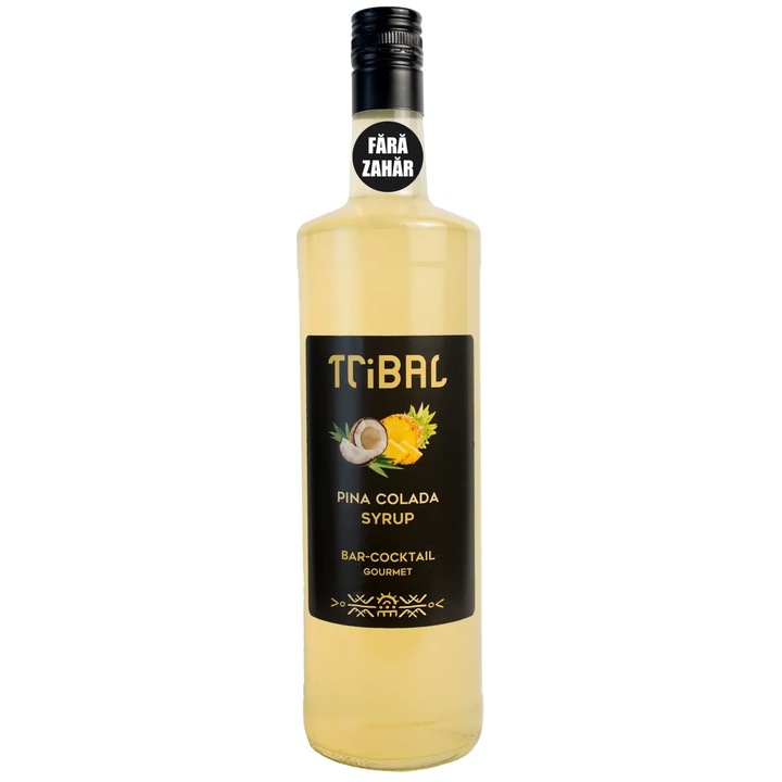 Tribal Сироп Пиня Колада Без Захар, 350Ml., Стъкло
