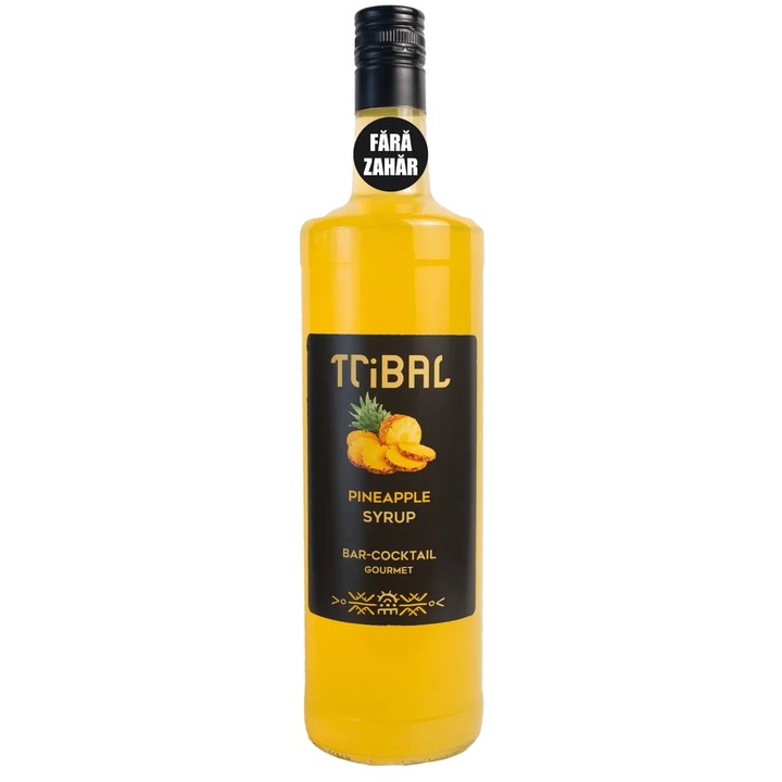 Tribal Сироп Ананас Без Захар, 350Ml., Стъкло