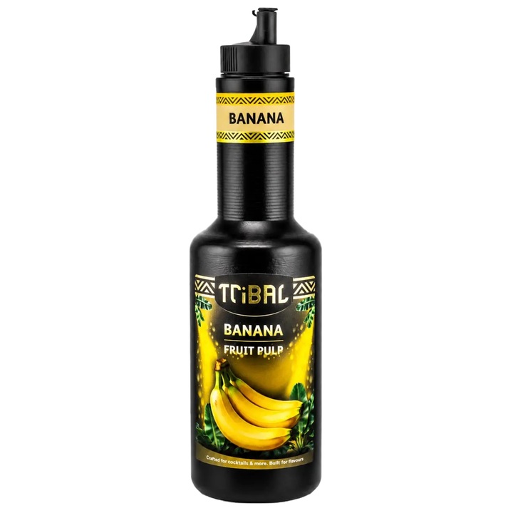 Tribal Пюре Банан, 750Ml., Pet