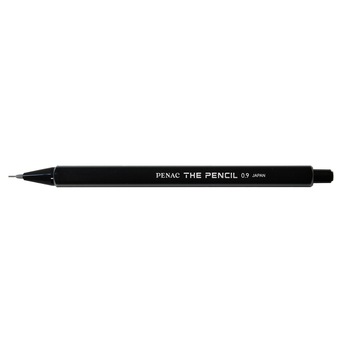 Creion mecanic PENAC The Pencil, rubber grip, 0.9mm, varf plastic, negru Creion mecanic PENAC The Pencil, rubber grip, 0.9mm, varf plastic, negru