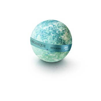 Bila efervescenta spumanta de baie Esenta marina 170 g, Organique Bila efervescenta spumanta de baie Esenta marina 170 g, Organique