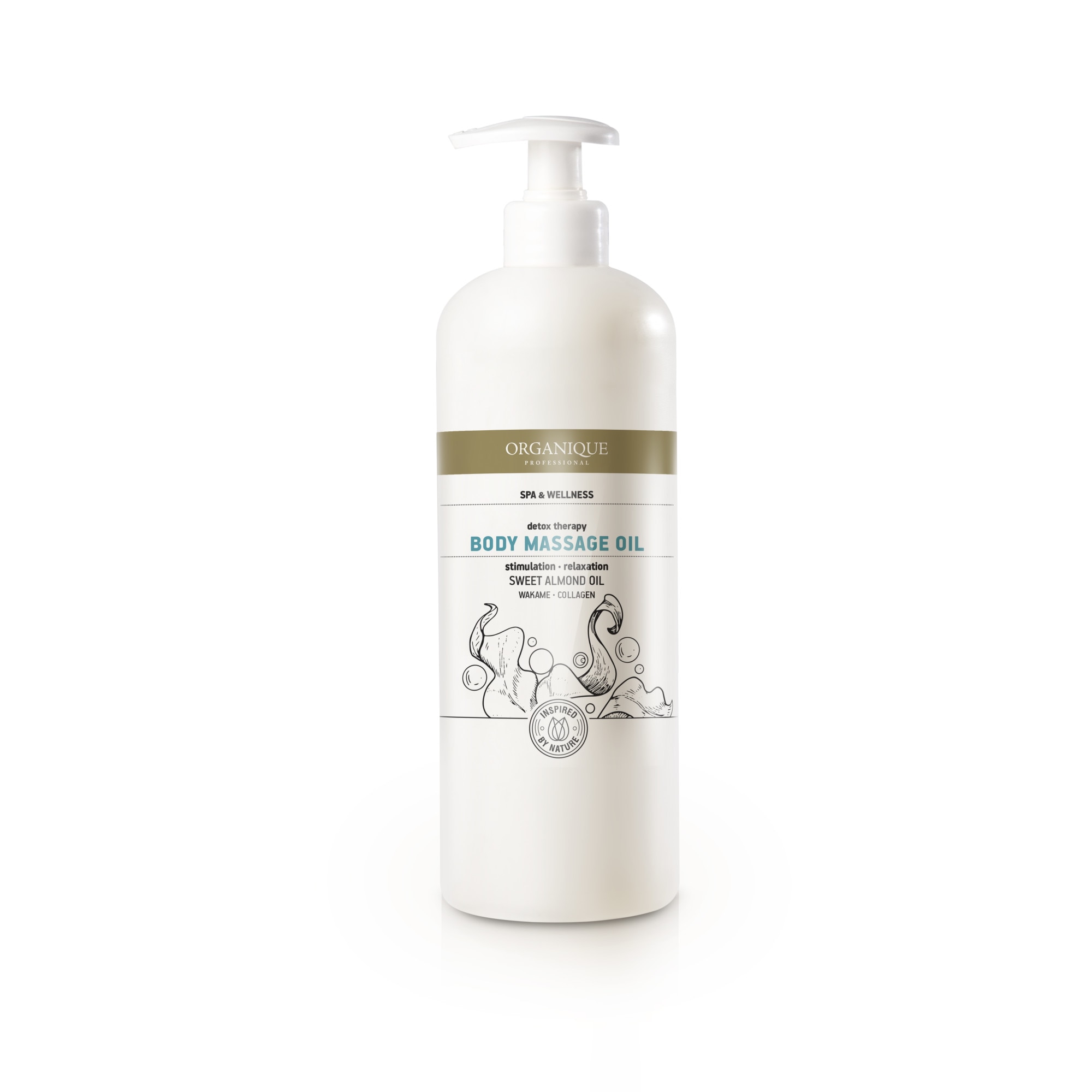 Ulei pentru masaj profesional Detox 500 ml, Organique