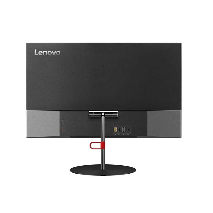 Монитор Lenovo ThinkVision X24 / 23.8" AH-IPS/ FullHD (1920x1080)/ 16:9/ 178°/​178°/ 250cd/m2/ 1000:1/ HDMI+DP/ Tilt/ Черен