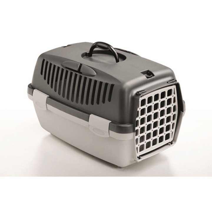 Транспортна кутия Gulliver 2, Пластмасова врата, Сив, 55х36х35 см