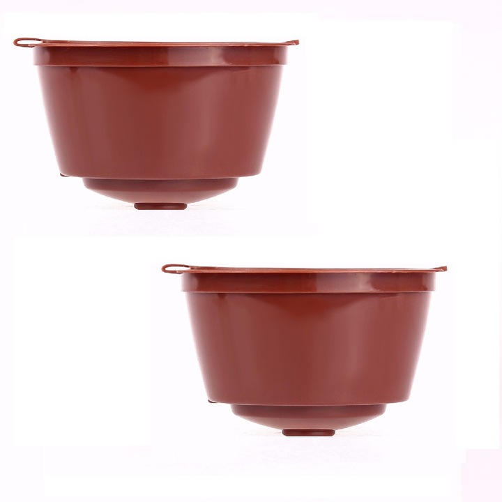 Комплект от 2 капсули Jihan за многократна употреба за Dolce gusto