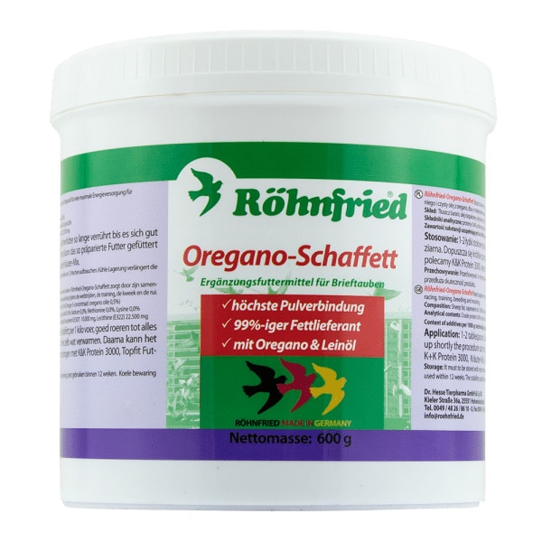 Hrana pentru porumbei OREGANO SCHAFFET 600 gr