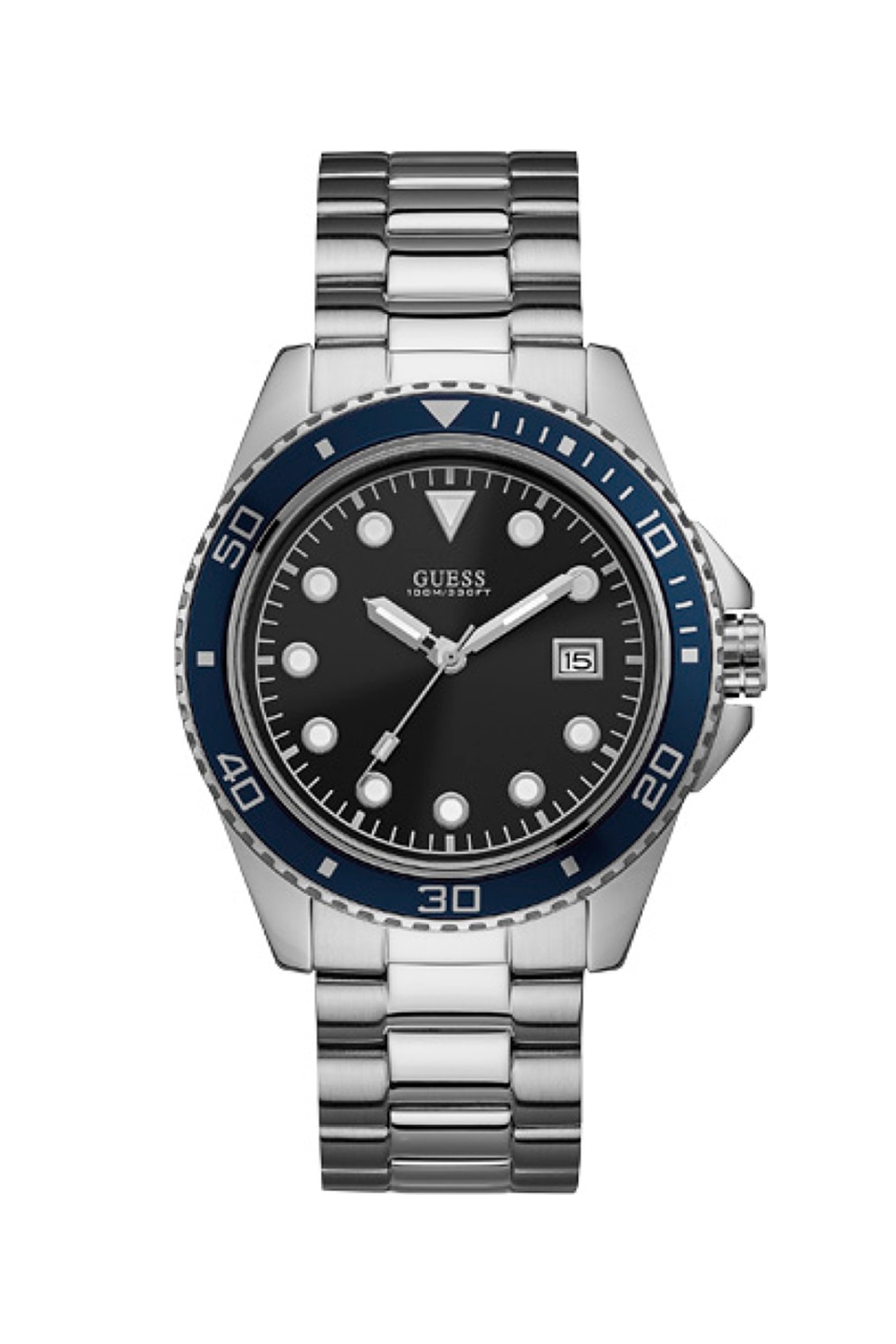 Guess, Ceas cu bratara metalica, Argintiu