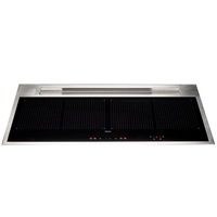 hota cu aspiratie din blat falmec sintesi 600 mch l90 cm motor brushless cu 9 viteze booster mod auto timer alarma fabricatie italia  garantie 5 ani 4 zone de gatit cu tehnologia flex surface punte dubla imagen 1_0_
0
