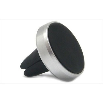 Suport auto magnetic MyStyle de culoare argintiu pentru telefoane mobile, prindere la ventilatie Suport auto magnetic MyStyle de culoare argintiu pentru telefoane mobile, prindere la ventilatie