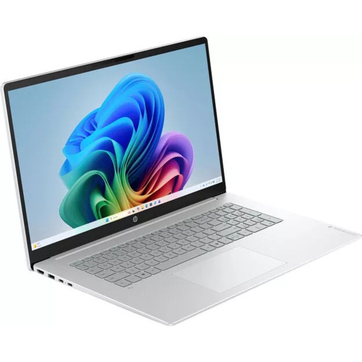 Laptop 17.3" HP OmniBook 3 Intel Ultra 5 225U (12MB 4.8GHz) 8GB DDR5 256GB SSD Intel Graphics 17-dg0050ngx Windows 11 tastatura germana argintiu