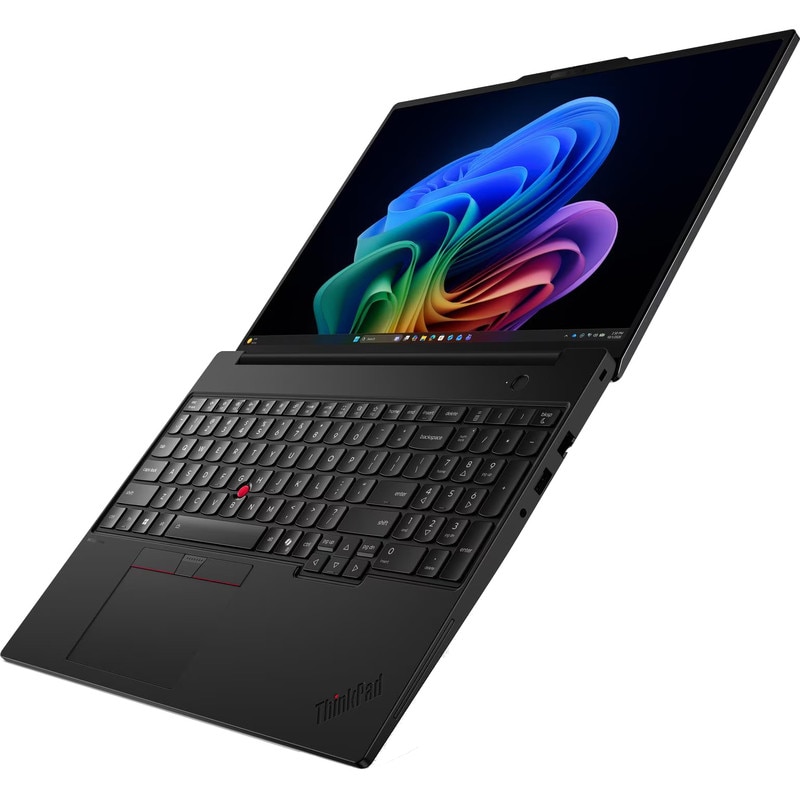 Laptop Lenovo 16'' ThinkPad T16 Gen 5, WUXGA IPS, Procesor Intel® Core™ Ultra 7 355 (12M Cache, up to 4.70 GHz), 32GB LPCAMM2 LPDDR5X, 512GB SSD, Intel Graphics, Win 11 Pro, Black