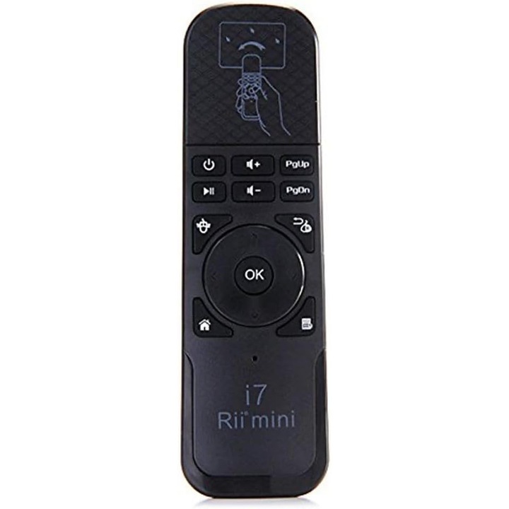 Безжично дистанционно управление Rii Mini i7 с жироскоп мишка за Smart TV, PC