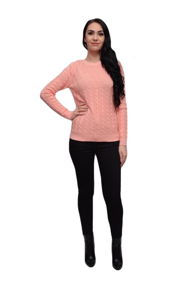 Bluza cu mansete normale, material tricotat, D&J Exclusive, Piersica