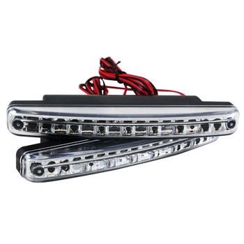 Proiectoare LED DRL EVO,Lumini de zi,Alb Rece,6000k,Lupa,8LED Proiectoare LED DRL EVO,Lumini de zi,Alb Rece,6000k,Lupa,8LED