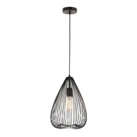 Pendul PLATINET - HERA , E27 , Metal , Negru , 20x36cm